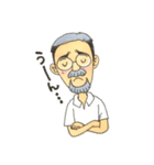 Mustache grandfather（個別スタンプ：15）