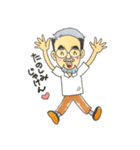 Mustache grandfather（個別スタンプ：20）