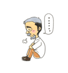 Mustache grandfather（個別スタンプ：28）