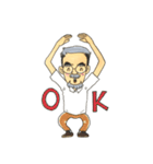 Mustache grandfather（個別スタンプ：35）