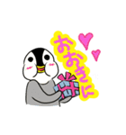 かわいいむっちりペンギン（個別スタンプ：13）