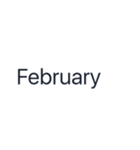シンプルな日付【2月】（個別スタンプ：2）