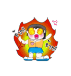 >>>My name is Wondee.*_*.（個別スタンプ：2）