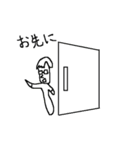 真面目系ポーカーメガネ男子（個別スタンプ：25）
