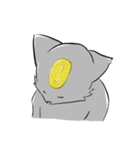 ねずみ色のねこ（個別スタンプ：27）