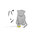 ねずみ色のねこ（個別スタンプ：28）