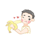 Bananonia and Stlobeli（個別スタンプ：11）