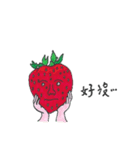 Funky Fruits ＆ Veggies: 1（個別スタンプ：1）