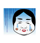 無感情のお面（個別スタンプ：6）
