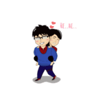cute couple (ree n jee) full set 1（個別スタンプ：16）