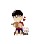 cute couple (ree n jee) full set 1（個別スタンプ：18）