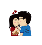 cute couple (ree n jee) full set 1（個別スタンプ：20）