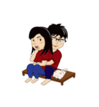 cute couple (ree n jee) full set 1（個別スタンプ：27）