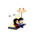 cute couple (ree n jee) full set 1（個別スタンプ：33）