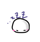 White:stickyball（個別スタンプ：28）