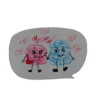 クレヨンボール（個別スタンプ：4）