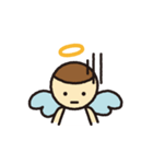 気まぐれ天使のてんしちゃん（個別スタンプ：18）