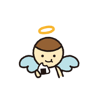 気まぐれ天使のてんしちゃん（個別スタンプ：35）