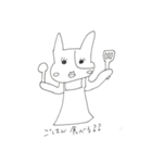ピンとこない犬（個別スタンプ：9）