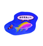 つぶやく海水魚たち（個別スタンプ：2）