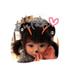 のあちゃんのぞむくん（個別スタンプ：1）