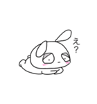 ゆる顔のうさぎ。 [日常]（個別スタンプ：26）