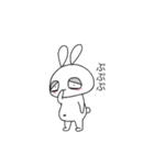 ゆる顔のうさぎ。 [日常]（個別スタンプ：31）