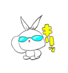 ビニール袋ウサギ（個別スタンプ：9）