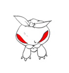 ビニール袋ウサギ（個別スタンプ：13）