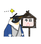 ペンギン武将曜日スタンプ（個別スタンプ：24）
