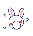 ELF drawing rabbit（個別スタンプ：32）