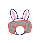 ELF drawing rabbit（個別スタンプ：39）