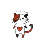 三毛猫のオス 「さんこ」（個別スタンプ：2）