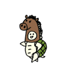 standing kame-chan（個別スタンプ：9）