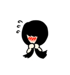 The lady is very white（個別スタンプ：11）