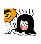 The lady is very white（個別スタンプ：20）