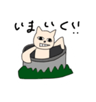 シンプルキャットとの遭遇（個別スタンプ：4）
