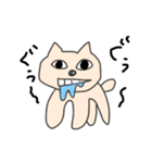 シンプルキャットとの遭遇（個別スタンプ：5）