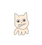 シンプルキャットとの遭遇（個別スタンプ：16）