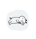 #ffffff_Dog（個別スタンプ：15）