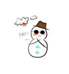 SURF SNOWMAN（個別スタンプ：3）