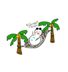 SURF SNOWMAN（個別スタンプ：4）