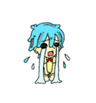 水の妖精真燿の気持ちスタンプ。（個別スタンプ：28）