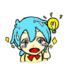 水の妖精真燿の気持ちスタンプ。（個別スタンプ：30）