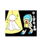 水の妖精真燿の気持ちスタンプ。（個別スタンプ：40）