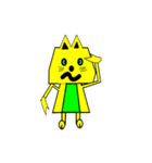 面白ネコのキャラクター（個別スタンプ：2）
