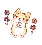 Corgi Dog Kaka - Daily Life vol.2（個別スタンプ：13）