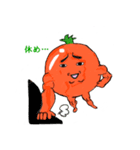 muscle mini tomatoma（個別スタンプ：1）
