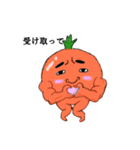muscle mini tomatoma（個別スタンプ：8）