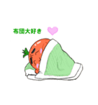 muscle mini tomatoma（個別スタンプ：13）